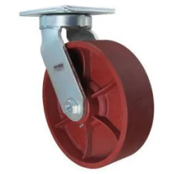 10" Ductile Steel Kingpinless Swivel Caster