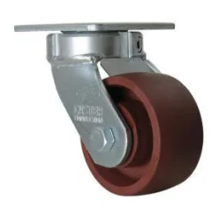 4" Ductile Steel Kingpinless Swivel Caster