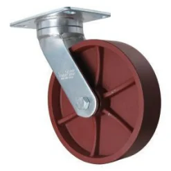 8" Ductile Steel Maintenance-Free Swivel Caster