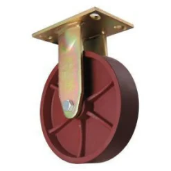 8" Ductile Steel Rigid Caster