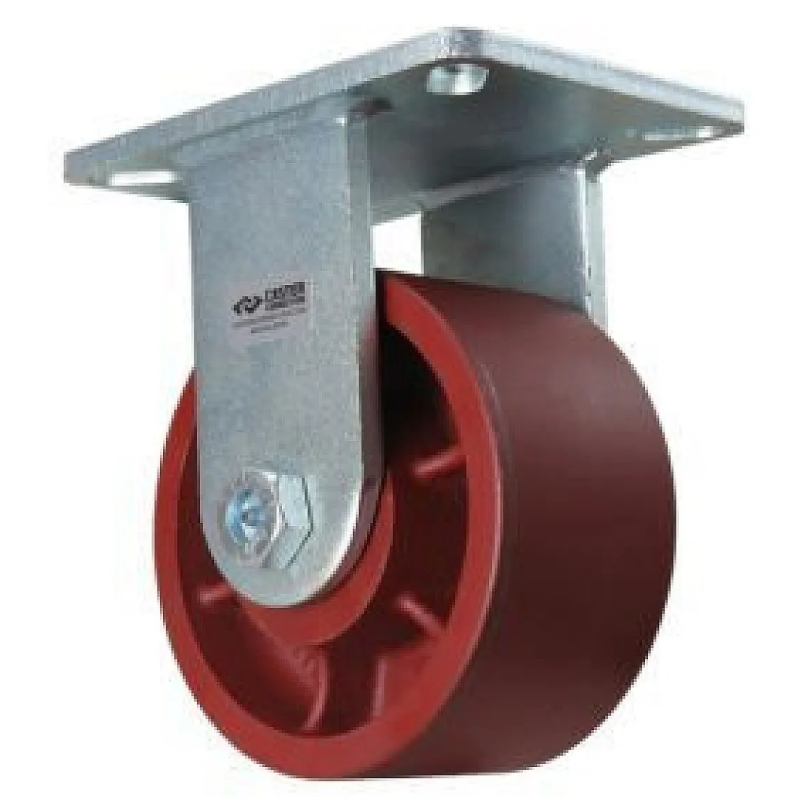 6" Ductile Steel Rigid Caster