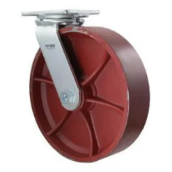 12" Ductile Steel Swivel Caster
