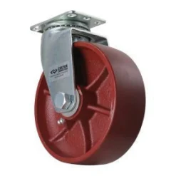 6" Ductile Steel Swivel Caster