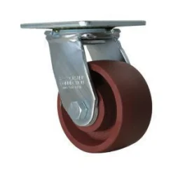 4" Ductile Steel Swivel Caster