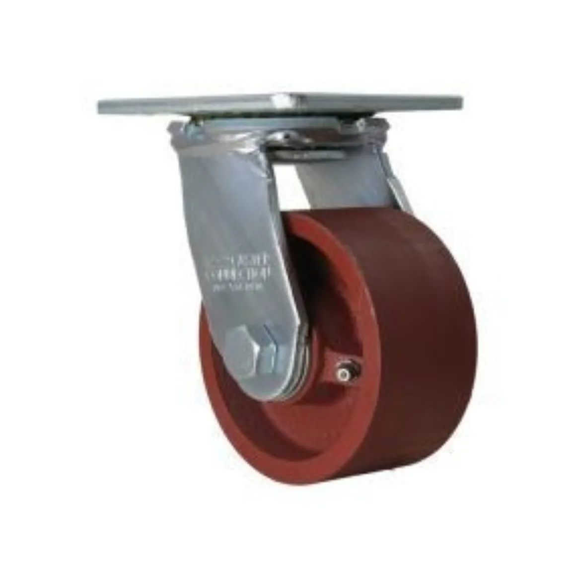 4" Ductile Steel Swivel Caster