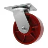 6" Ductile Steel Swivel Caster