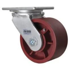 6" Ductile Steel Swivel Caster