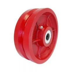 8" Ductile Steel V-Groove Wheel