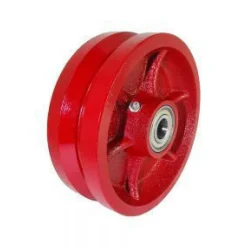 6" Ductile Steel V-Groove Wheel
