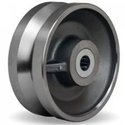 10" Forged Steel V-Groove Wheel