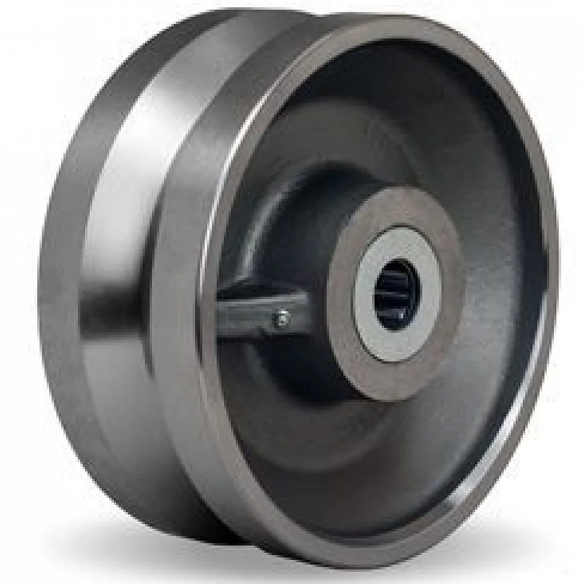 10" Forged Steel V-Groove Wheel