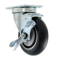 4" Gray CC Apex Swivel Caster