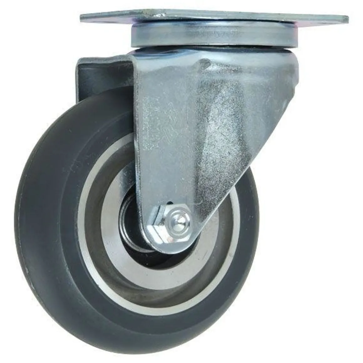 4" Gray CC Apex Swivel Caster