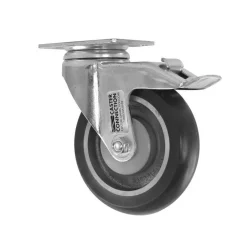 5" Gray CC Apex Swivel Caster