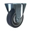 4" Gray Thermoplastic Rubber Rigid Caster