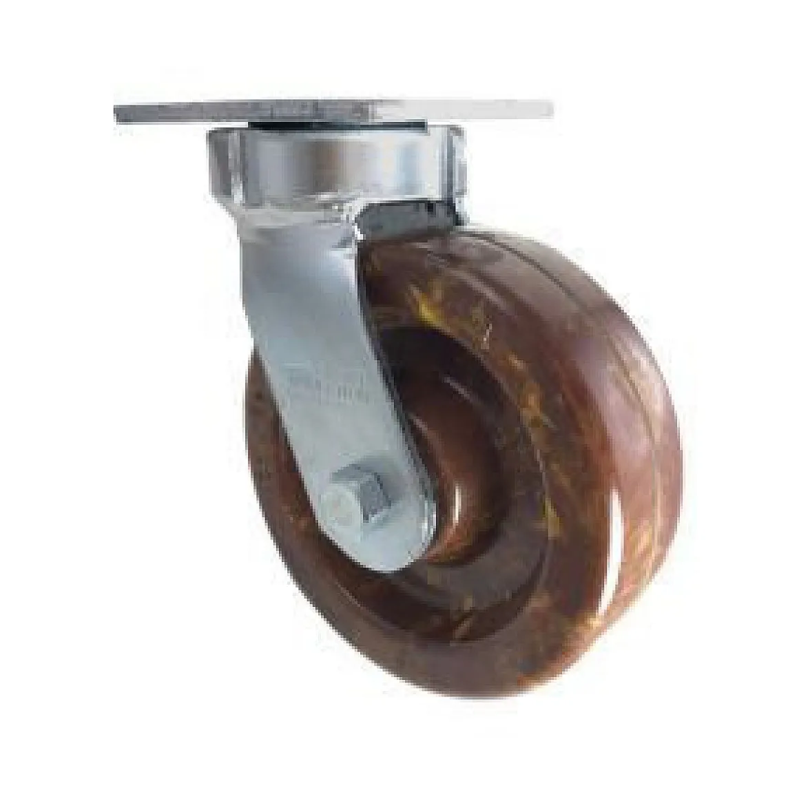 6" High-Temp Epoxy Kingpinless Swivel Caster