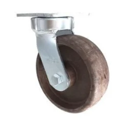 6" High-Temp Nylon Kingpinless Swivel Caster