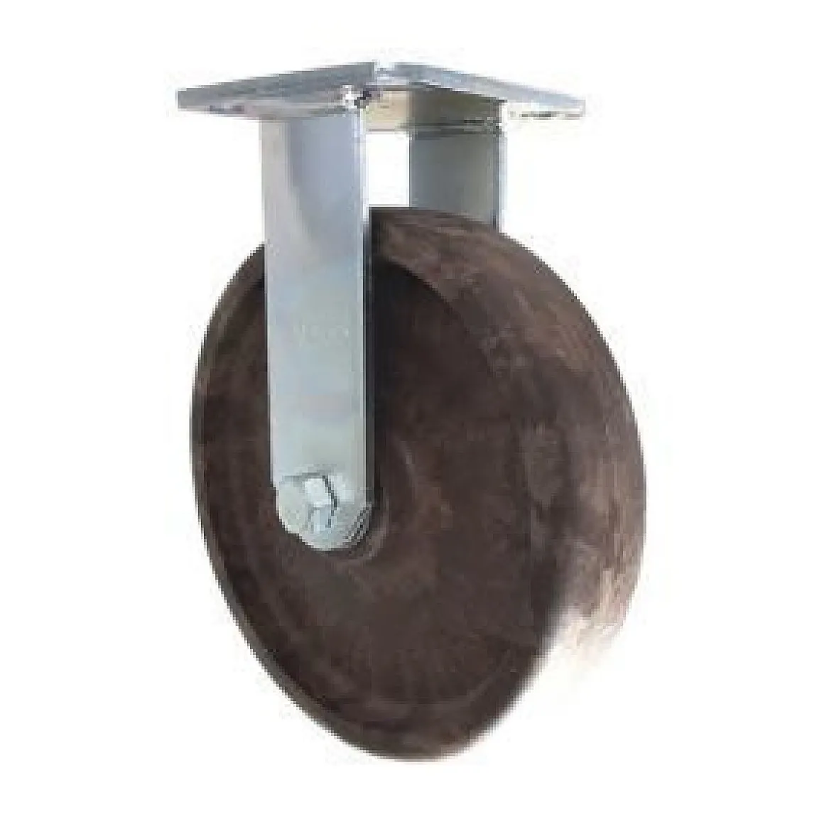 8" High-Temp Nylon Rigid Caster