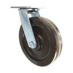 8" High-Temp Phenolic Swivel Caster
