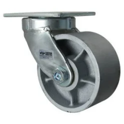 6" Kingpinless Cast Iron Swivel Caster