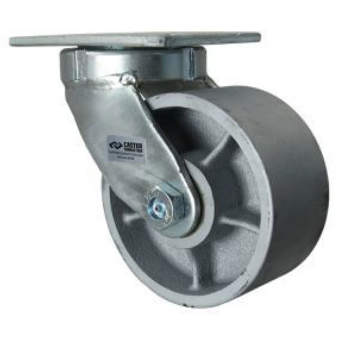 6" Kingpinless Cast Iron Swivel Caster