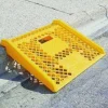 Magliner Curb Ramp - Yellow Molded Plastic