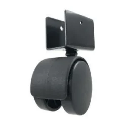 50 mm Clip-Mount Nylon Twin Wheel Swivel Caster