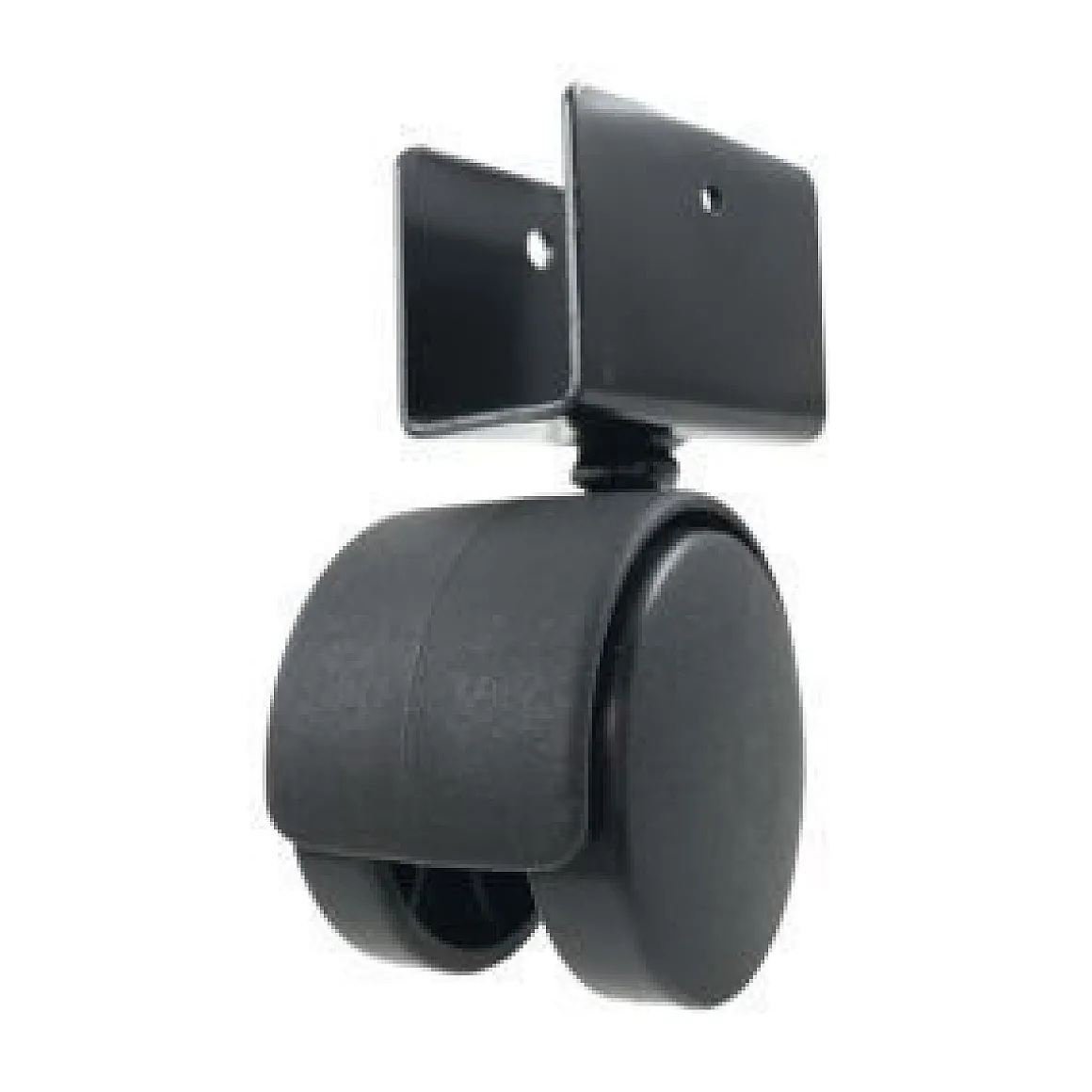 50 mm Clip-Mount Nylon Twin Wheel Swivel Caster