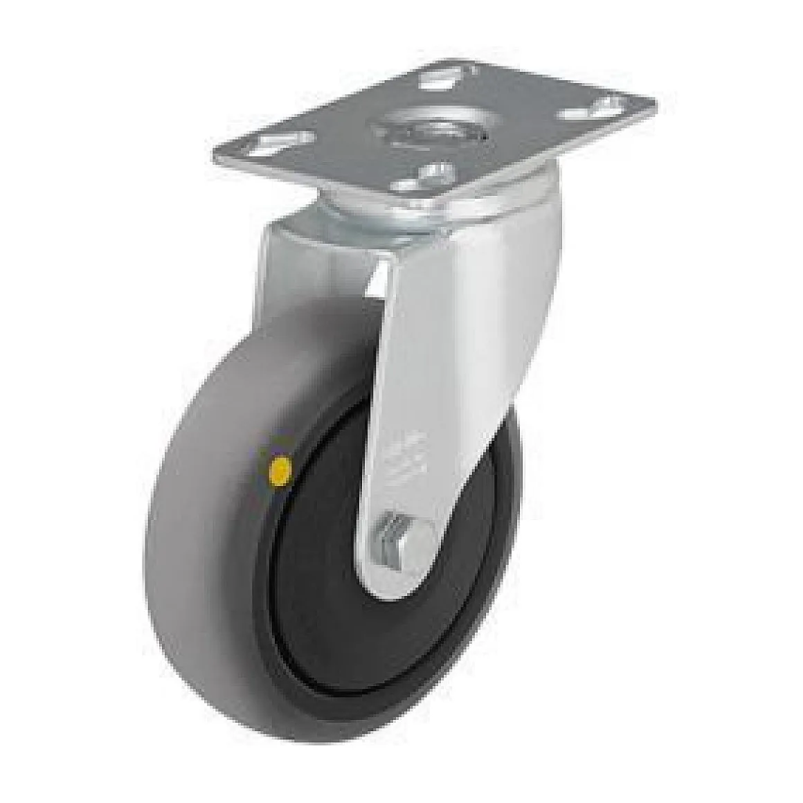 100 mm Electrically-Conductive TPR Swivel Caster
