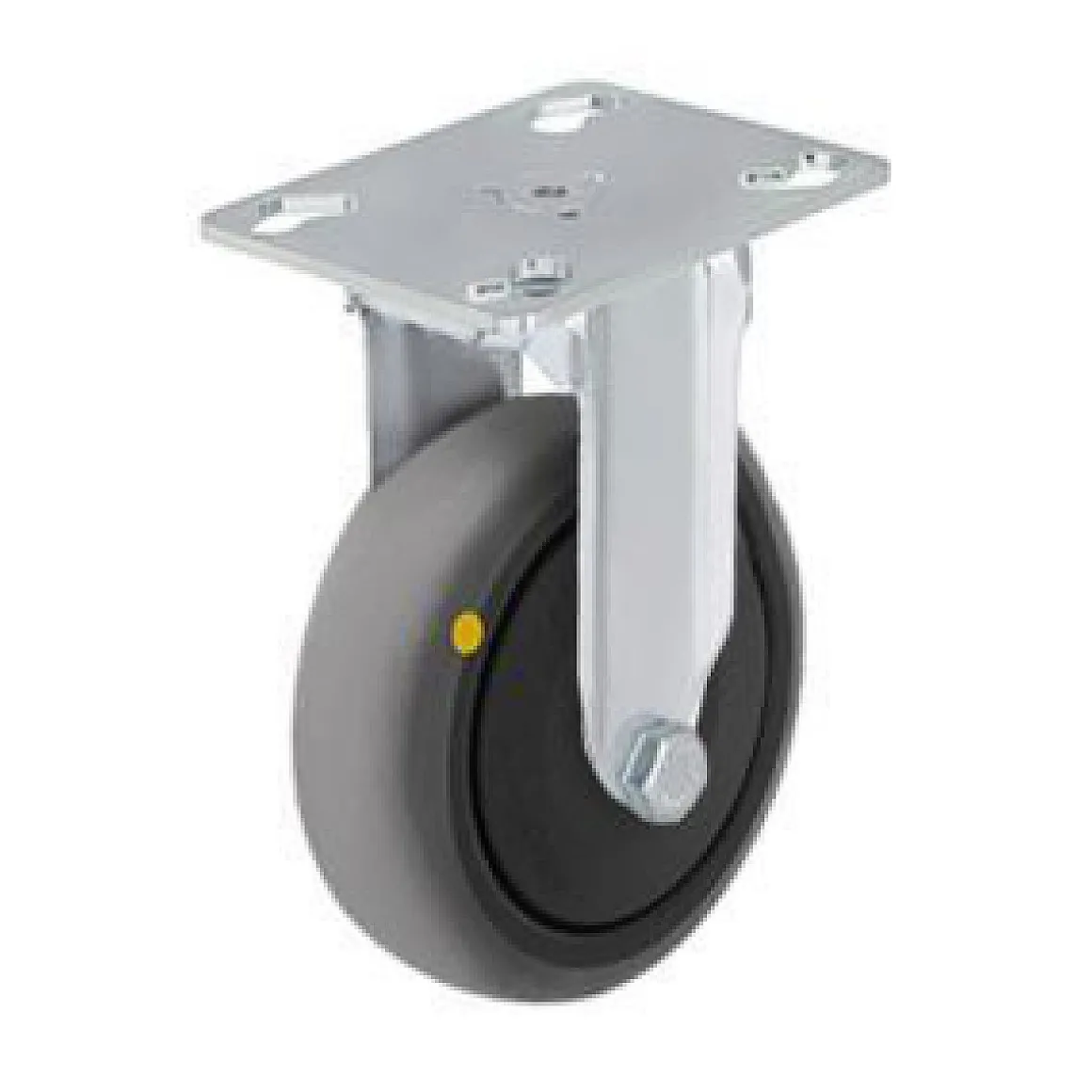 100 mm Electrically-Conductive TPR Rigid Caster