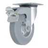 125 mm Rubber on Steel Swivel Caster w/ Stop-Fix Brake