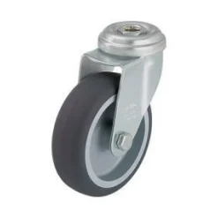 100mm Thermoplastic Rubber Swivel Caster