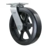 12" Mold-On Rubber Swivel Caster