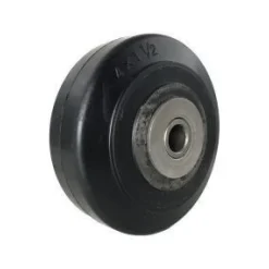 4" Mold-On Rubber Wheel