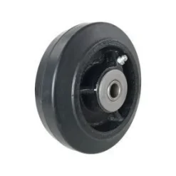 5" Mold-On Rubber Wheel