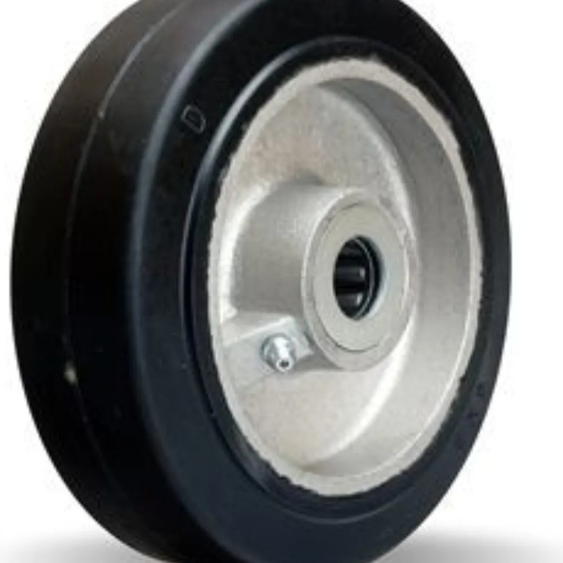 6" Neoprene Rubber Wheel