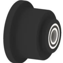 4" Nylon Flanged Wheel