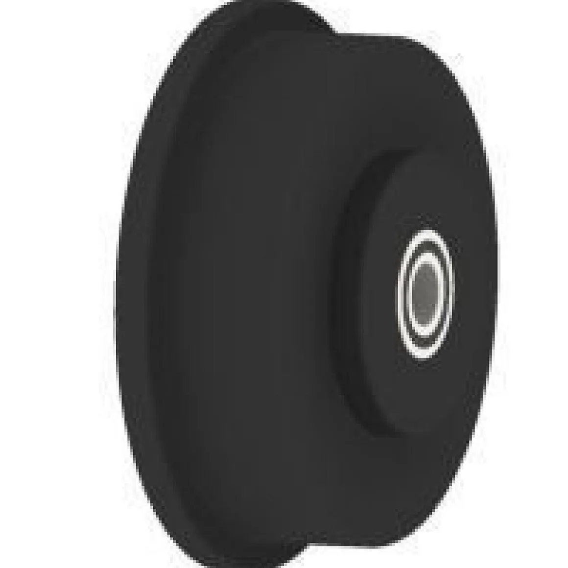 8" Nylon Flanged Wheel