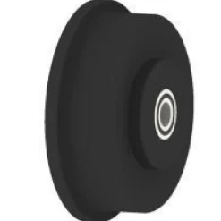 8" Nylon Flanged Wheel