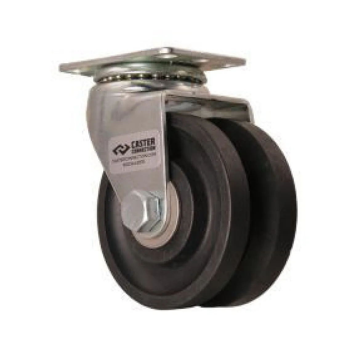 4" Nylon V-Groove Swivel Caster