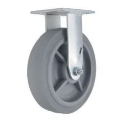 8" Performa Rubber Rigid Caster