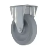 5" Performa Rubber Rigid Caster