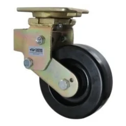 6" Phenolic Spring-Loaded Swivel Caster