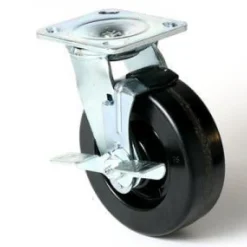 5" Phenolic Swivel w/ Brake