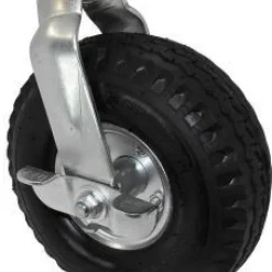 10" Pneumatic Swivel Caster w/ Brake