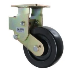 6" Polyolefin Spring-Loaded Rigid Caster
