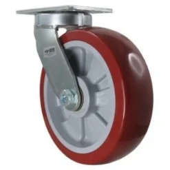 10" Polyurethane Kingpinless Swivel Caster