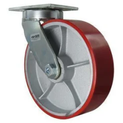 10" Polyurethane Kingpinless Swivel Caster
