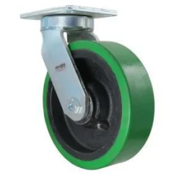 10" Polyurethane Kingpinless Swivel Caster
