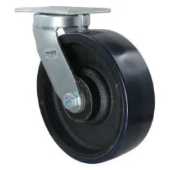 10" Polyurethane Kingpinless Swivel Caster